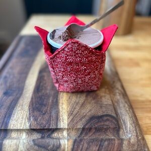 Handmade ice cream cozy
